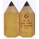 St. MAJEWSKI, Fabryka Ołówków. [notes].