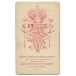[FOTOGRAFIA portretowa - starzec - ujęcie w formacie card de visite]. [l. 80./90. XIX w.]. Fotografia form. 9,...