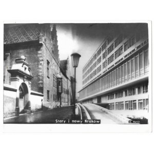 [KRAKOW - in the lens of Adam Karas - Old and new Cracow - photo-illustration]. 1963. photograph form. 18,...