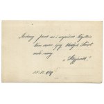 [POLITICS - Stryjaszek during a speech - situational photograph]. December 25, 1929. postcard photograph form....