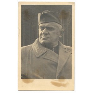 [WOJSKO Polskie - gen. Stanisław Rouppert podczas internowania - fotografia portretowa]. [1940?]....