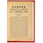 KAMENA. Chełm Lub. R. 5, nr 5: I 1938.