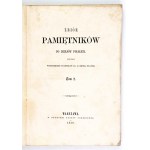 Zbiór pamiętników do dziejów polskich. T. 2. 1858. Piecz. Biblioteka Mokniuńska