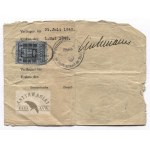 [PRZEPUSTKA do krakowskiego getta z 1942]. Erlaubnisschein zum Betreten des Judenwohnbezirks...