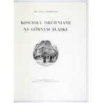 DOBRZYCKI Jerzy - Kościoły drewniane na Górnym Śląsku. Kraków 1926. Gebethner i Wolff. 4, s. 55, [1]. brosz. Odb....