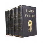Pismo Święte w tłumaczeniu ks. Jakuba Wujka. T. 1-5. Poznań 1926-1932.