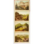 SEMMERING-BAHN. Wien [ca. 1890?]. Verlag von V. A. Heck. 16d, leporello, p. [10]. Gebunden in Original-Leinen....