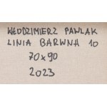 Włodzimierz Pawlak (nar. 1957, Korytów pri Żyrardówe), Colour Line 10, 2023