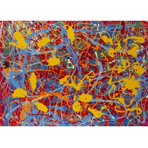 Edward Dwurnik (1943 Radzymin - 2018 Warsaw), No: 185 from the series XXV , 2003