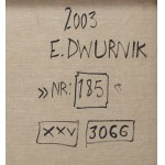 Edward Dwurnik (1943 Radzymin - 2018 Warszawa), Nr: 185 z cyklu XXV , 2003