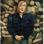 Jerzy Duda-Gracz (1941 Częstochowa - 2004 Łagów), Portret Poety 1 (Jonasza Kofty) z cyklu Portrety Polskie, 1973