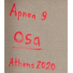 Aleksandra Osa (nar. 1988, Varšava), Apnea 9, 2020.