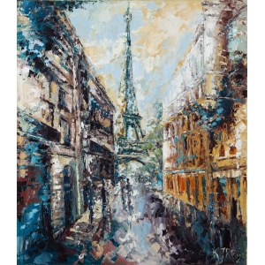 Krystyna Róż-Pasek (b. 1981), Paris Street, 2023