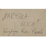 Krystyna Róż-Pasek (nar. 1981), Parížska ulica, 2023