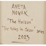 Aneta Nowak (ur. 1985, Zawiercie), The Horizon z cyklu The Notes in Colour, 2023