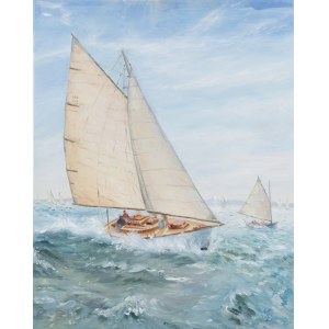 Tiana Breeze (b. 1982), Yachts, Speed, Wind, 2022