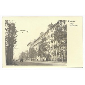 Warsaw Ujazdowska Avenue [postcard 1930s].