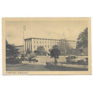 Warsaw National Museum [postcard ca 1942].
