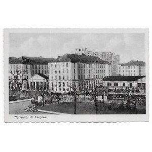 Warszawa Ulica Targowa [Zdjęcia z teki K. Wojutyńskiego / pocztówka ca 1939]
