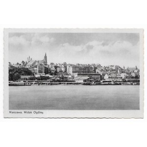 Warsaw General view [Photos from K. Wojutyński's portfolio / postcard ca 1939].