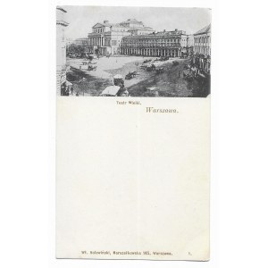 Warsaw Grand Theatre [postcard ca 1903].