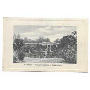 Warsaw Orangery in Lazienki Park [postcard ca 1903].