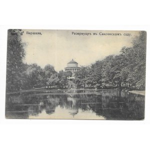 Warsaw Saski Park [postcard ca 1905].