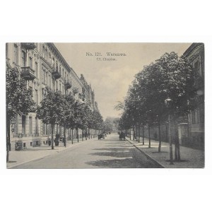 Warsaw Chopin Street [postcard ca 1905].