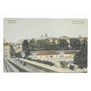 Warszawa Taras Zamkowy [pocztówka ca 1905]