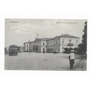 Warsaw Praga [Brest Station] Station dr. gel. Terespolski [postcard ca 1914].