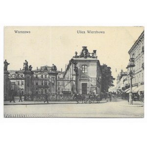 Warszawa ul. Wierzbowa [pocztówka ca 1914]
