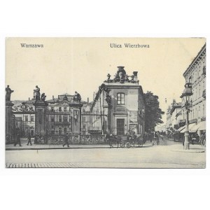 Warsaw Wierzbowa Street [postcard ca 1914].