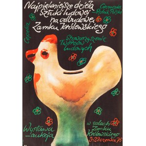 Waldemar ŚWIERZY (1931 - 2013), Cepelia. Najpiękniejsze dzieła sztuki ludowej na odbudowę Zamku Królewskiego, 1975 r.