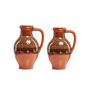Set of two jugs, Kamionka cooperative in Lysa Gora
