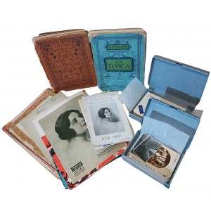 Ada Sari Polish opera singer - collection of memorabilia, photographs, letters, notes