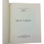 Henryk Sienkiewicz - Quo vadis, reprint z 1902