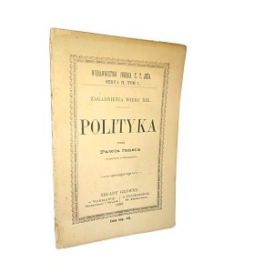 Paweł Janet - Polityka, 1890