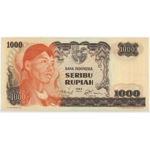 Indonesia 1000 Rupiah 1968