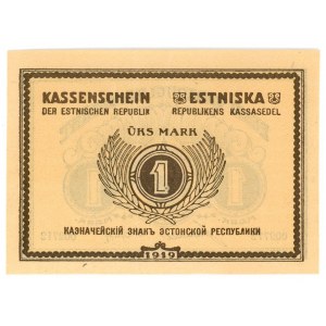 Estonia 1 Mark 1919
