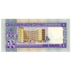 Gambia 1 Dalasi 1978 Commemorative (see reverse)