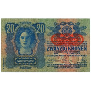Austria 20 Kronen 1913