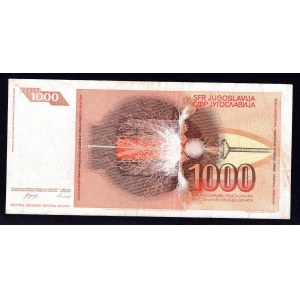 Bosnia & Herzegovina 1000 Dinara 1992