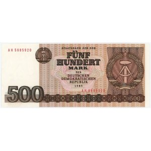 Germany - DDR 500 Mark 1985