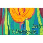 Edward DWURNIK (1943-2018), Żółty tulipan (2015)