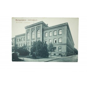 BYDGOSZCZ - Bromberg Gymnasium / Gimnazjum , obieg, 1925r.