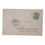 MARCELINA KOCHAŃSKA - SEMBRICH - Wielcy i sławni ludzie Polski, obieg, długi adres, 1902r.