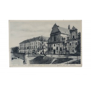 LWÓW - Kościół św. Mikołaja i stary Uniwersytet , obieg, 1932r., AKROPOL Kraków