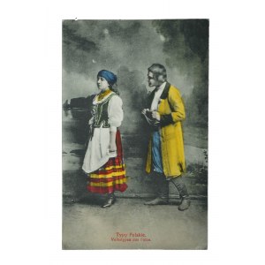 Typy polskie - Volkstypen aus Polen, obieg, 1916r., wyd. A.B.L. 521/2