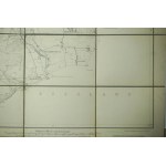 SOKOLNIKI / Sokolnik - mapa na płótnie [1903r.], skala 1: 25.000, f. 50,5 x 49cm na podstawie mapy z 1888r. z poprawkami z 1903 roku
