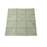 CZERNIEJEWO / Schwarzenau - mapa na płótnie [1911r.], skala 1: 25.000, f. 47 x 49,5cm na podstawie mapy z 1887r. z poprawkami z 1911 roku